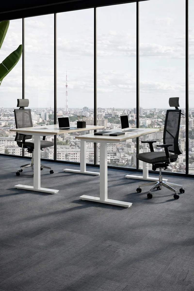 Bureau Assis-Debout Top & Down Double Moteur
