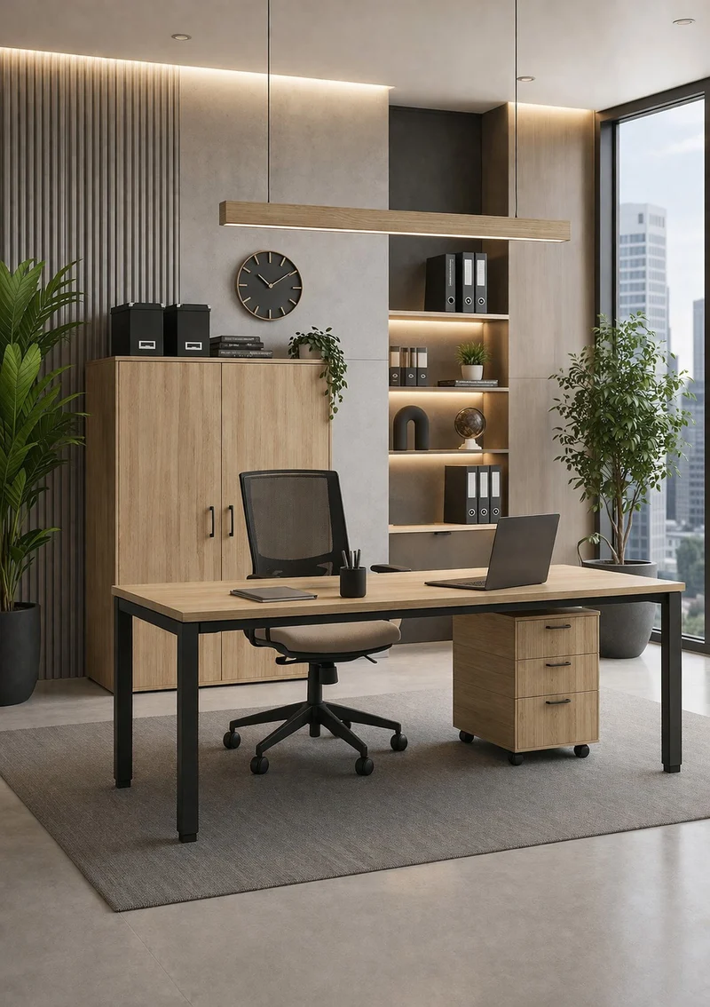 Bureau professionnel individuel Tempo P60 cm