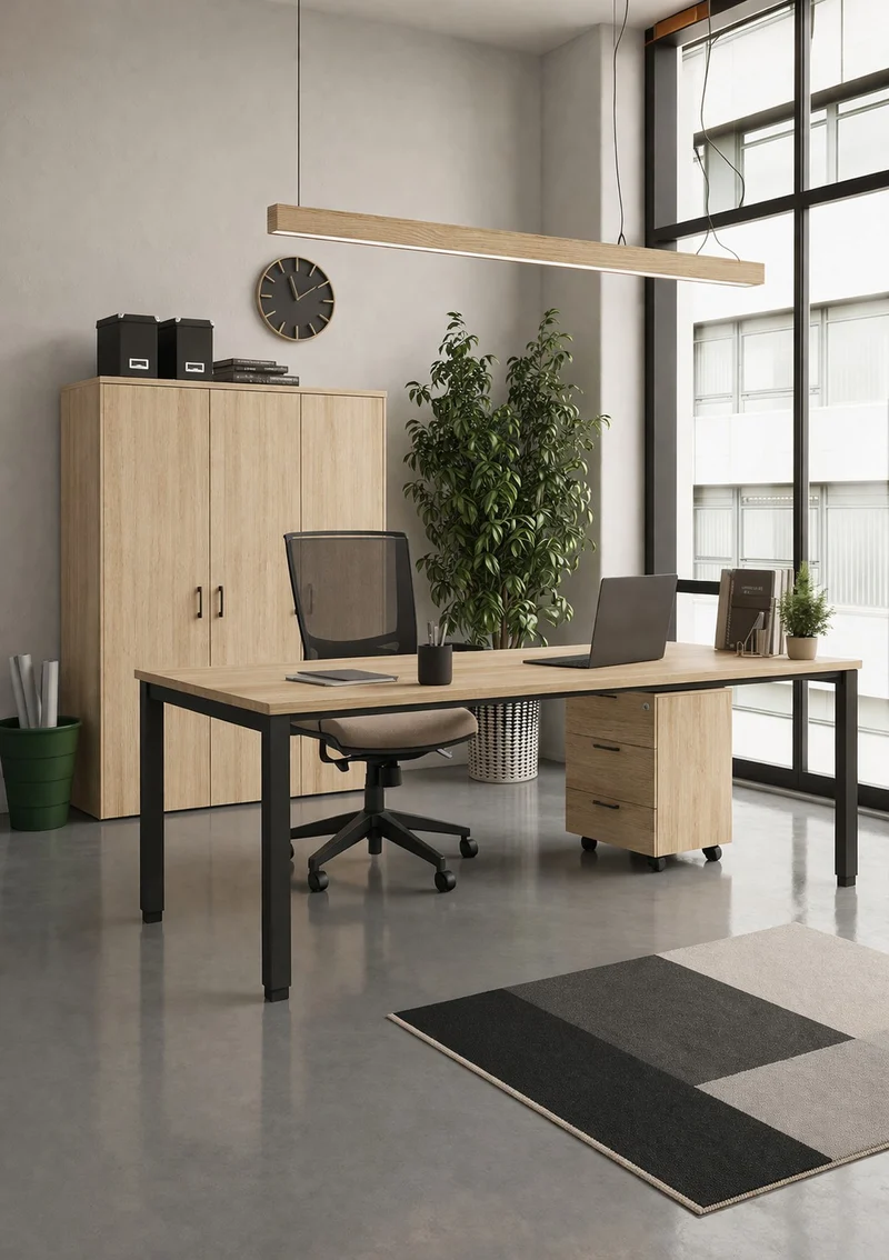 Bureau professionnel individuel Tempo P60 cm