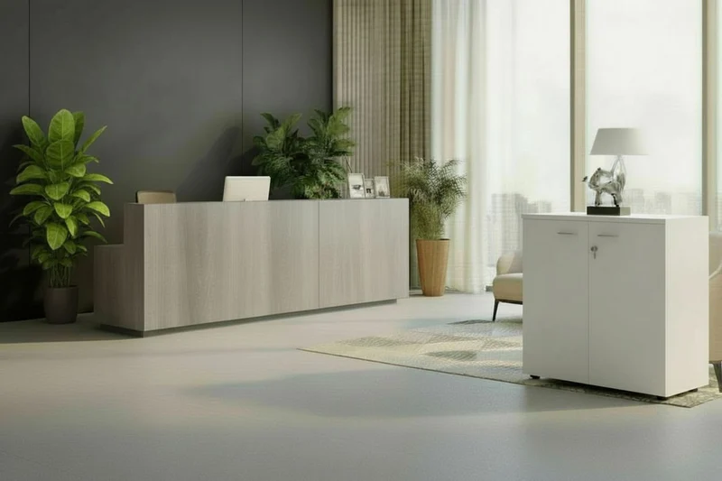 Armoire basse H72 Effect et Budget