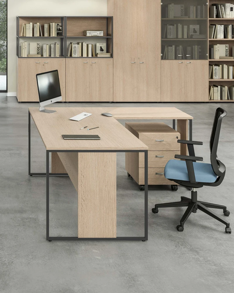 Bureau Edge Modulable P80 droit ou angle