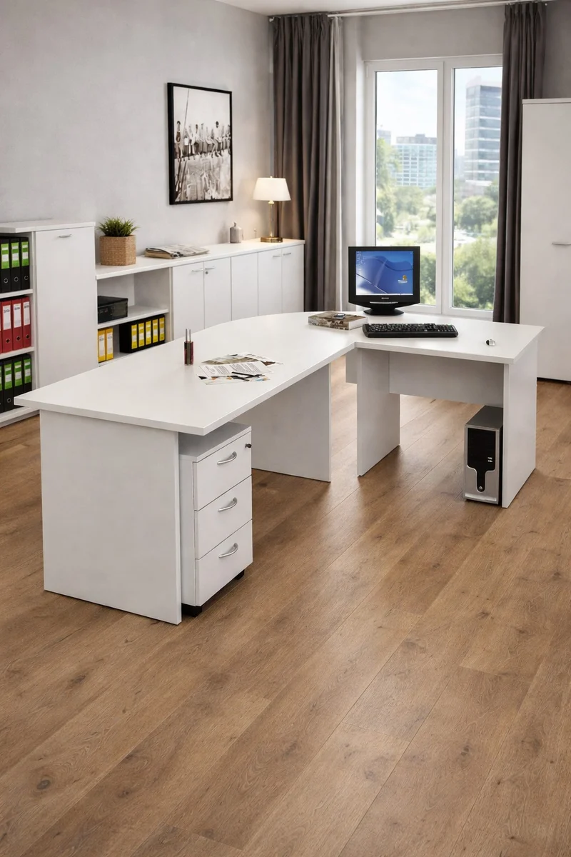 Solution de bureau Budget Modulable Pieds Panneaux