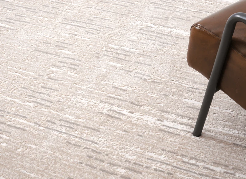 Tapis beige à motifs 160 x 230 cm SEYA