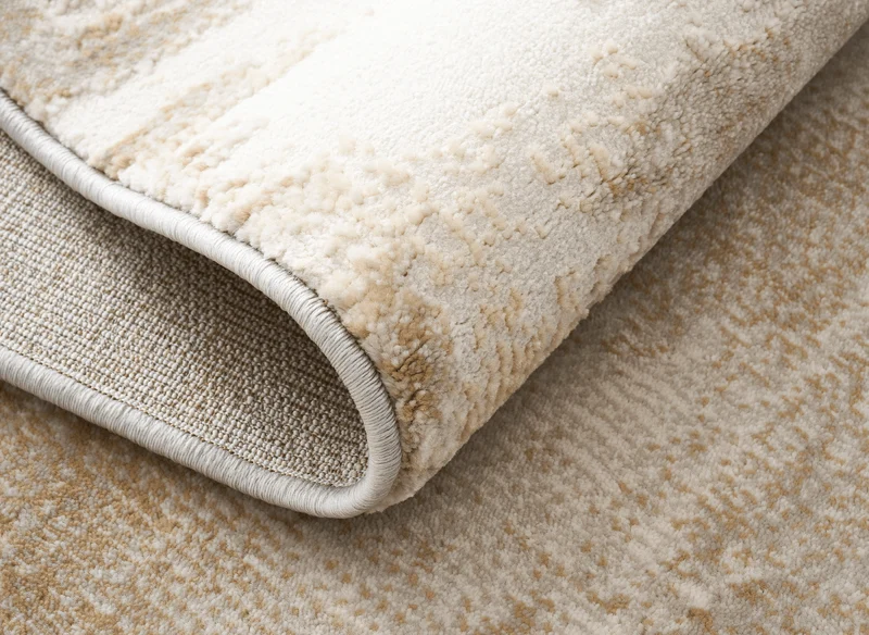 Tapis gris et beige à motifs 200 x 290 cm PISE
