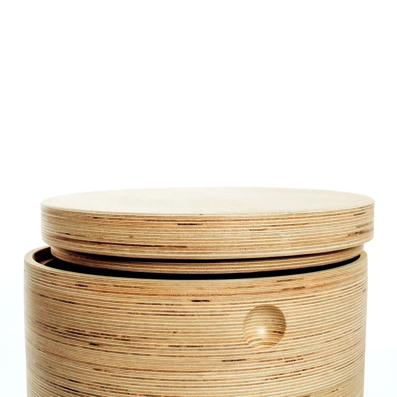 Container Stool in Birch GALA