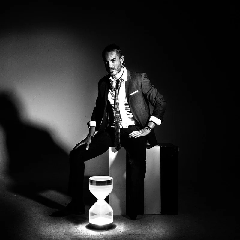 Hourglass Lamp CLEPSY DESIGN DOUBLE SIZE by Nicola Azzaro