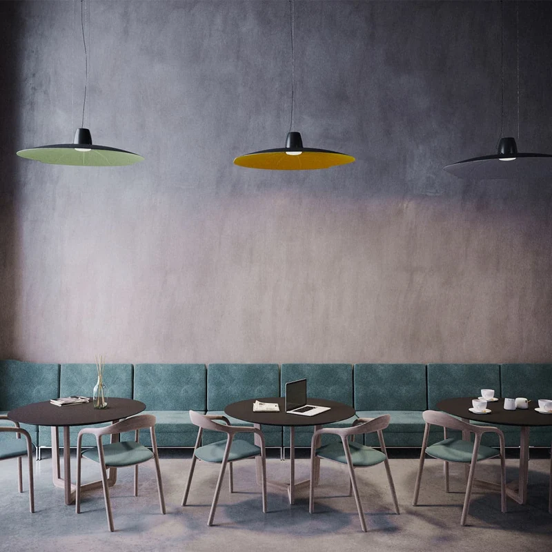 Suspension Lamp LENT by Yonoh Studio Creative for Martinelli Luce