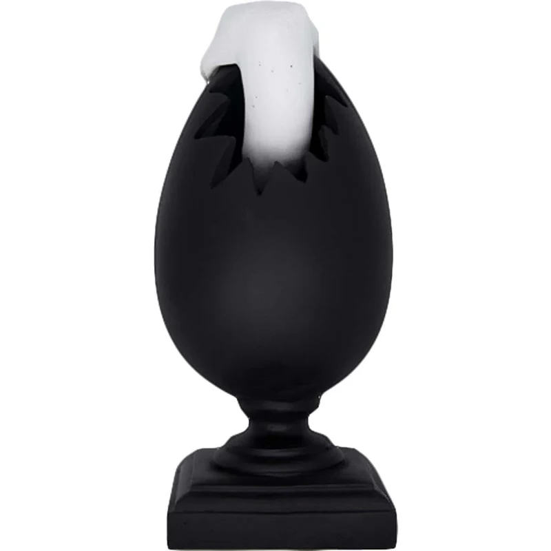 Resin Cast UOVA DI PULCINELLA Black