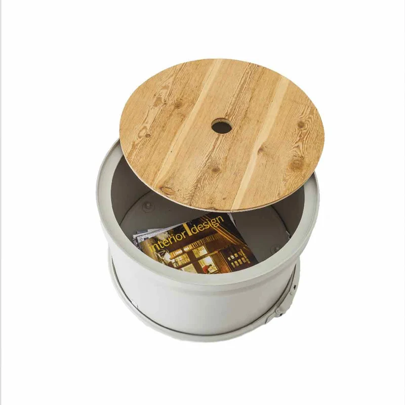 Iron Coffee Table and Container COFFEE TABLE COLOUR