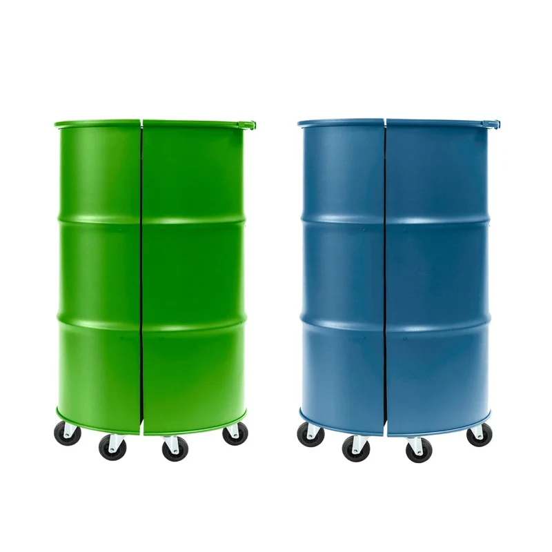 Storage on Wheels LIBRERIA COLOR by Barrel 12