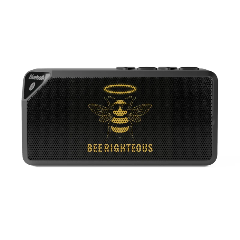 Bee Rightheous Jabba Bluetooth Speaker - Wireless Sound System, Music Lovers Gift