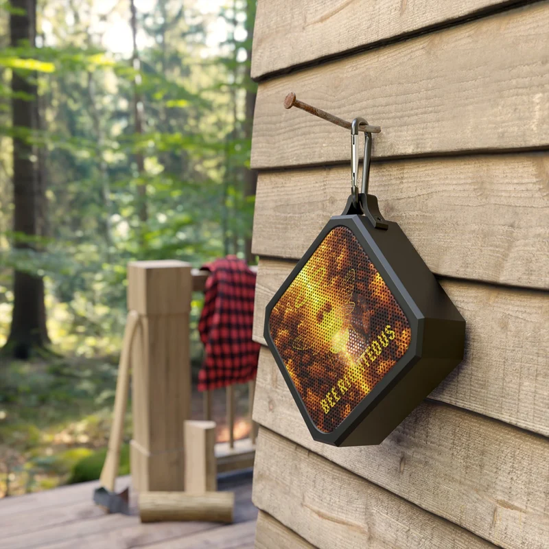 Outdoor Bluetooth Speaker with Bee-Related Design