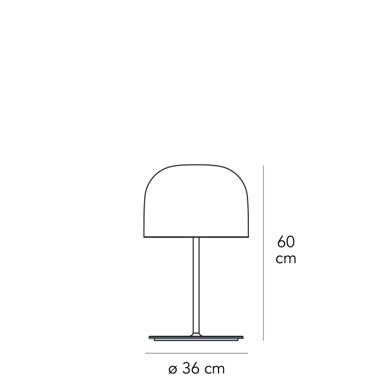 Table Lamp EQUATORE Medium by Gabriele and Oscar Buratti for FontanaArte