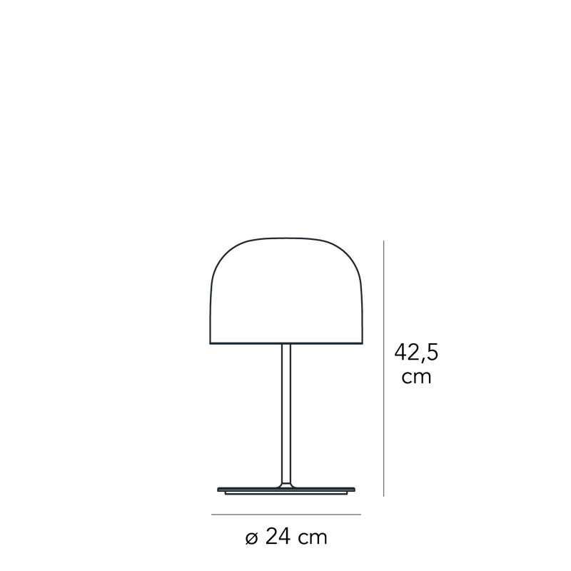 Table Lamp EQUATORE Small by Gabriele and Oscar Buratti for FontanaArte