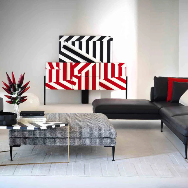 Cabinet ZIQQURAT 155x186 STRIPES by DriadeLab for Driade