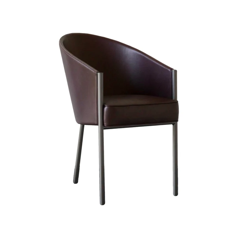 Leather Chair COSTES by Philippe Starck for Driade