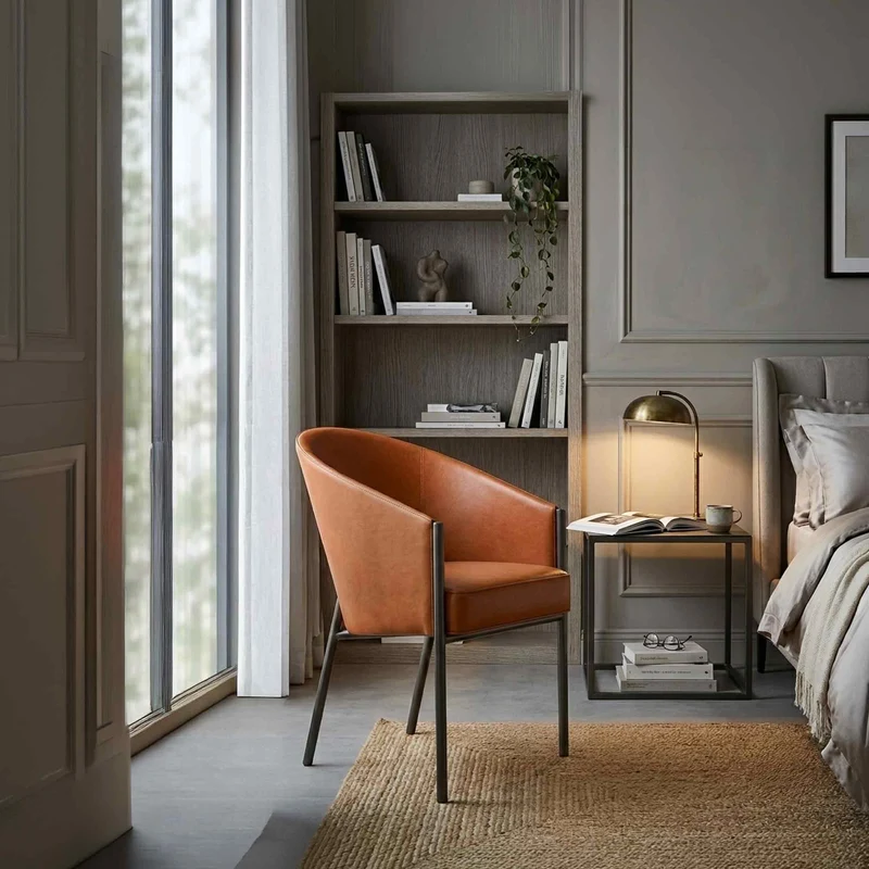 Leather Chair COSTES by Philippe Starck for Driade