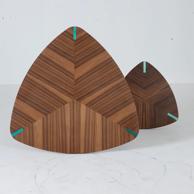Walnut Wood Coffee Table SOSPESO by Dale Italia