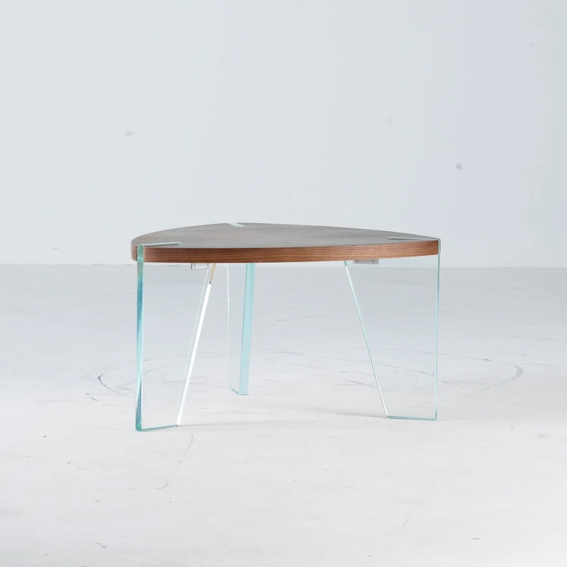 Walnut Wood Coffee Table SOSPESO by Dale Italia