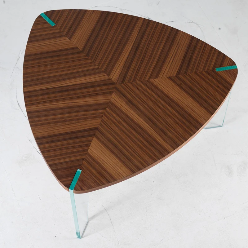 Walnut Wood Coffee Table SOSPESO by Dale Italia
