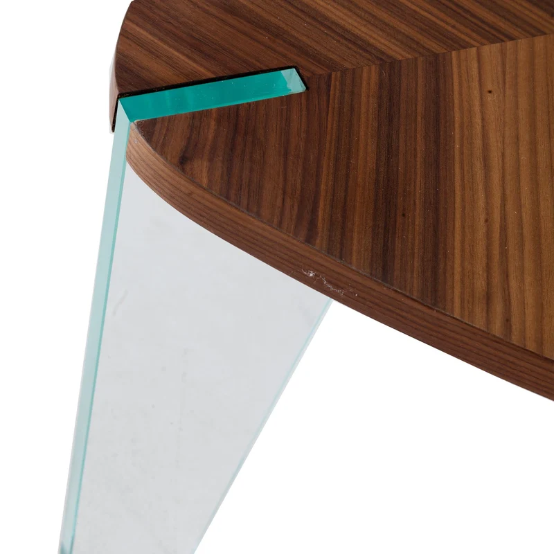 Walnut Wood Coffee Table SOSPESO by Dale Italia