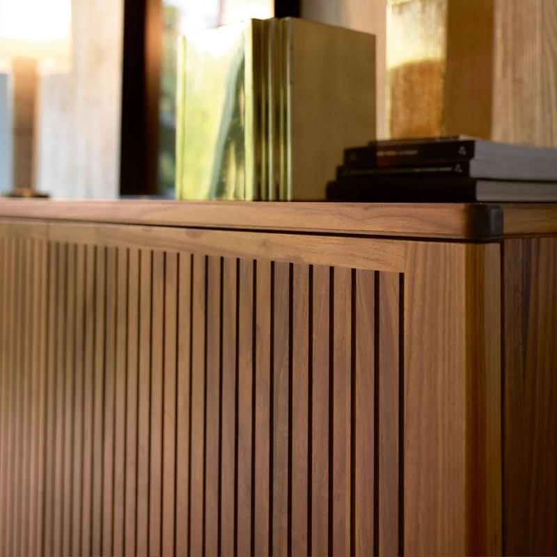 Walnut Wood Cabinet ELEVA by Dale Italia