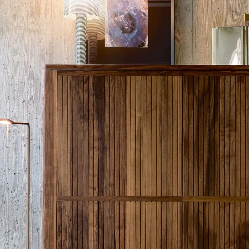 Walnut Wood Cabinet ELEVA by Dale Italia