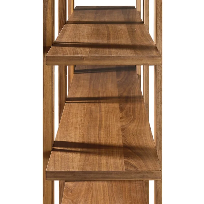 Walnut Wood Bookcase GRAVITA' by Dale Italia