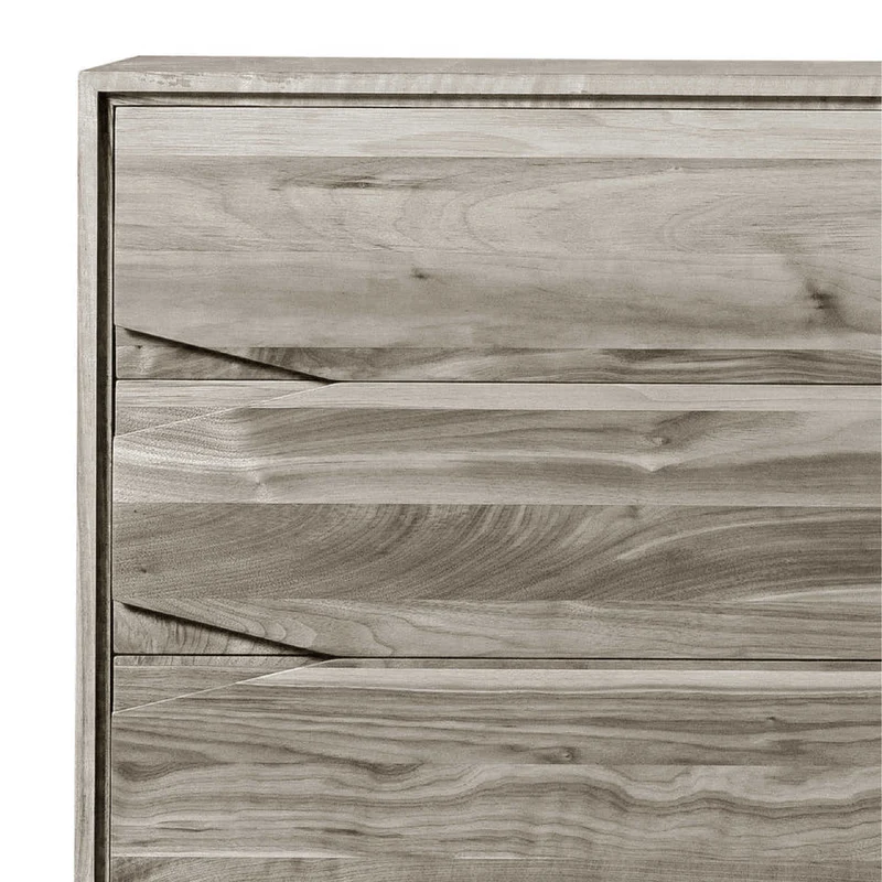 Walnut Wood Chest of Drawers BASE by Dale Italia