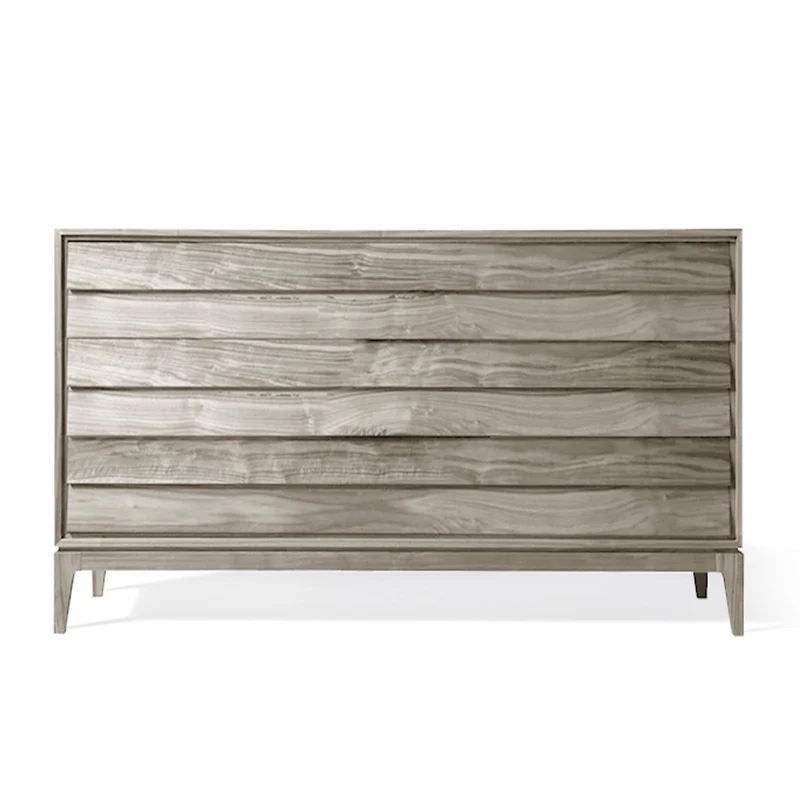 Walnut Wood Chest of Drawers LILIALE by Dale Italia