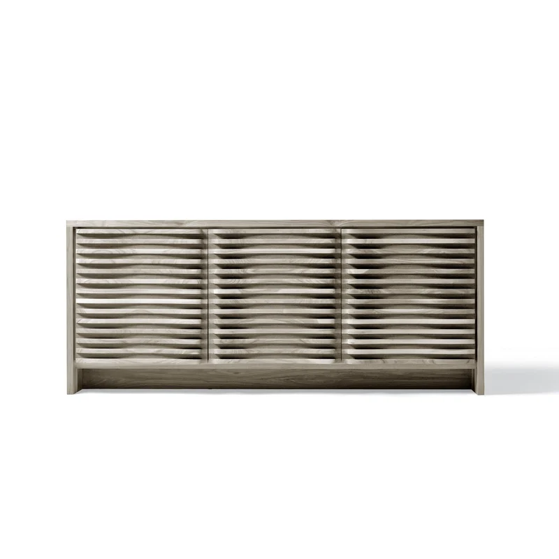 Walnut Wood Sideboard SINUO by Dale Italia