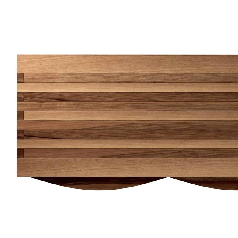 Walnut Wood Sideboard ONDA by Dale Italia