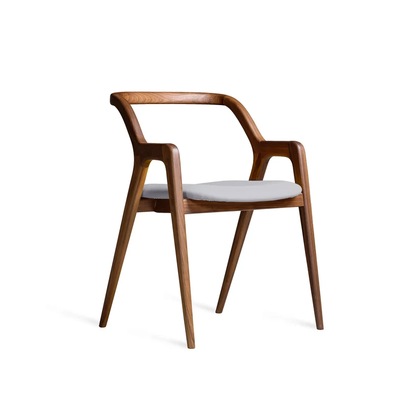 Walnut Wood Chair IN BREVE by Dale Italia
