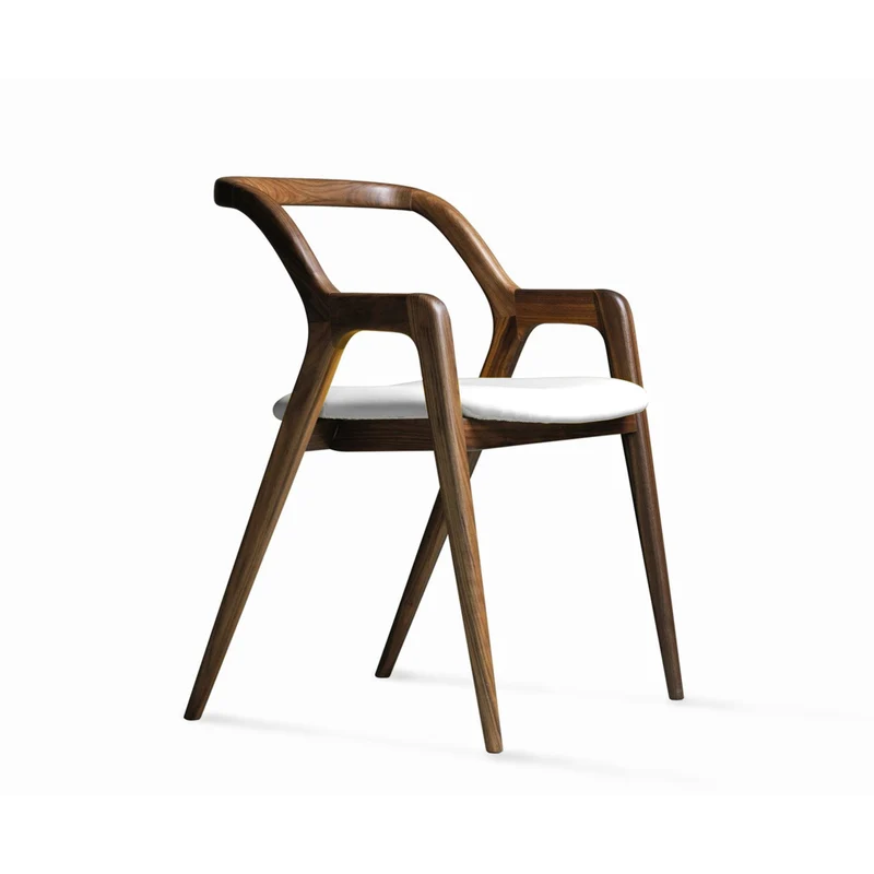 Walnut Wood Chair IN BREVE by Dale Italia