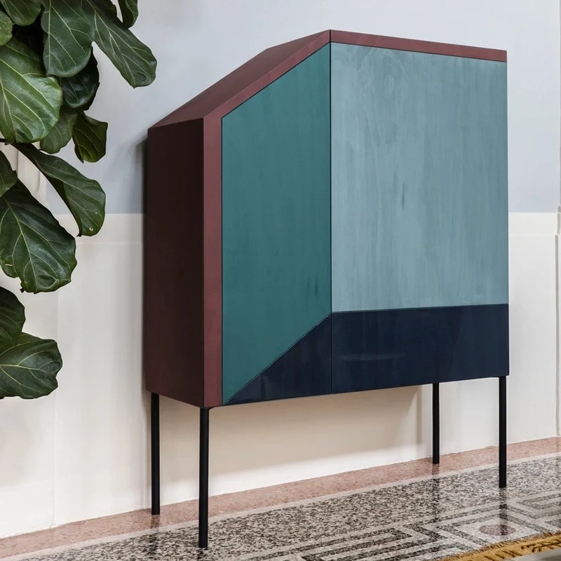 Cabinet RITRATTI by Marzia & Leo Dainelli for Mogg