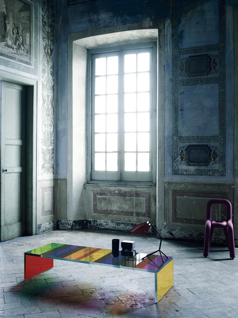 THE DARK SIDE OF THE MOON - Table basse rayée