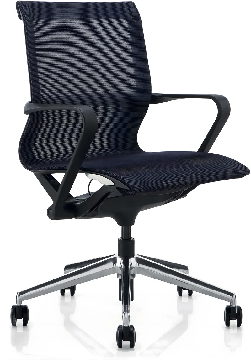 Fauteuil ergonomique synchrone Ara dossier bas