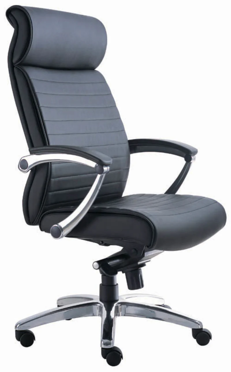Fauteuil de direction cuir Hydri - Mécanisme synchrone