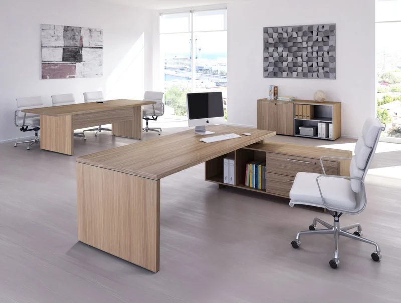 Bureau de direction Flora sur console
