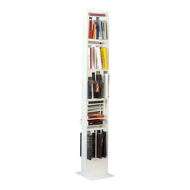 Steel Bookshelf BOOKSHAPE Slim by Lettera G