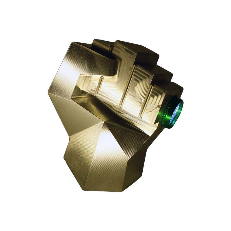 Lamp - Candlestick Holder SESSANT8 Brass by Denis Santachiara for Cyrcus Design