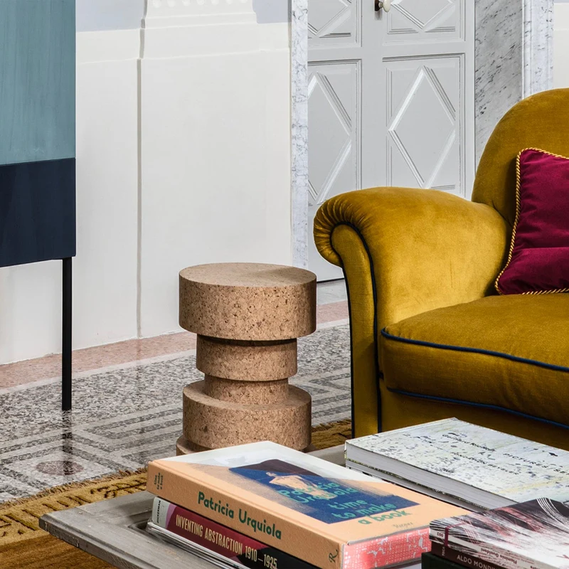 Cork Stool QUEEN by Claudio Bitetti for Mogg
