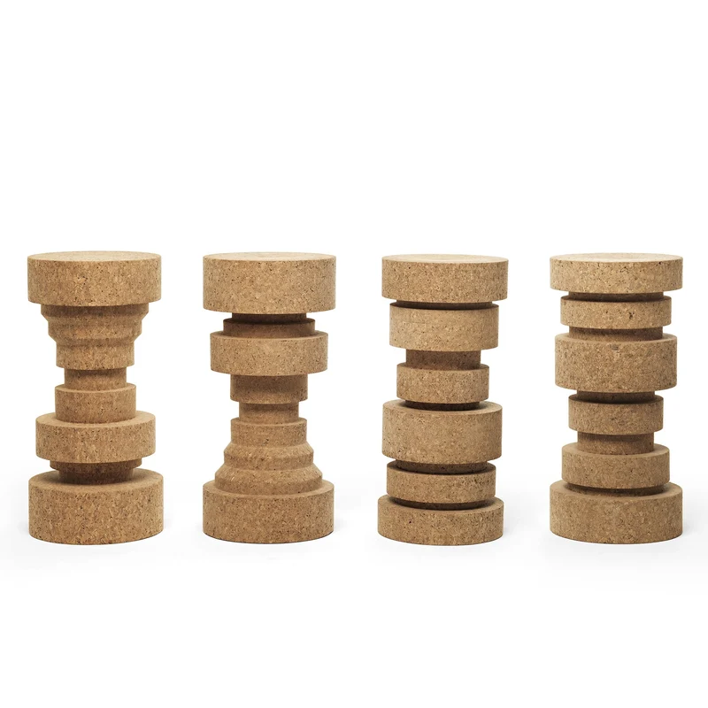 Cork Stool KING by Claudio Bitetti for Mogg