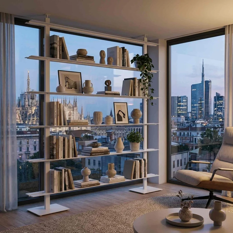 Bookcase B.BLIOTEK by Bruno Rainaldi for BBB Italia