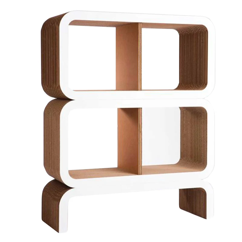 Modular Cardboard Bookshelf MORETTO N. 7