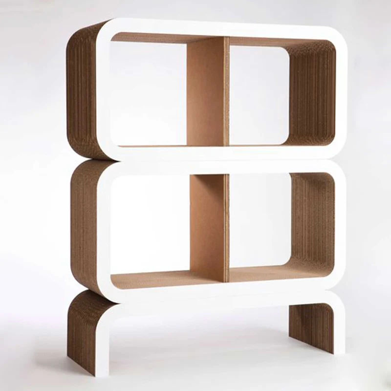 Modular Cardboard Bookshelf MORETTO N. 7