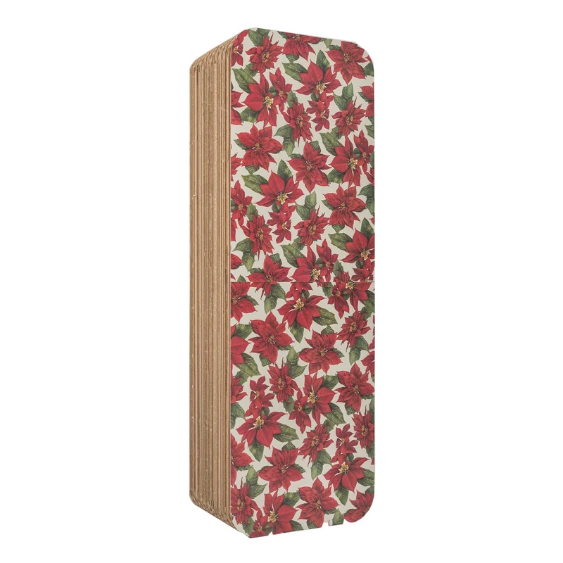 Modular Cardboard Bookcase MORETTO 135 Christmas Closed Back