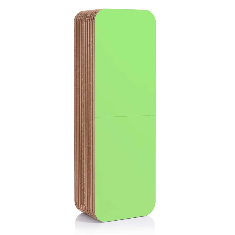 Modular Cardboard Bookcase MORETTO 135 Closed Back by Giorgio Caporaso for Lessmore