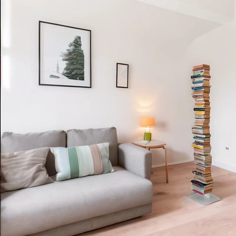 Metal Bookcase SAPIENS by Bruno Rainaldi for BBB Italia