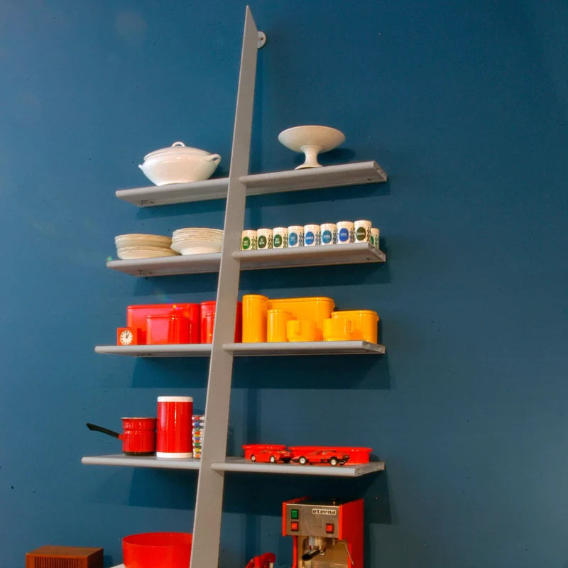 Steel Bookshelf MAC GEE by Philippe Starck for Baleri Italia